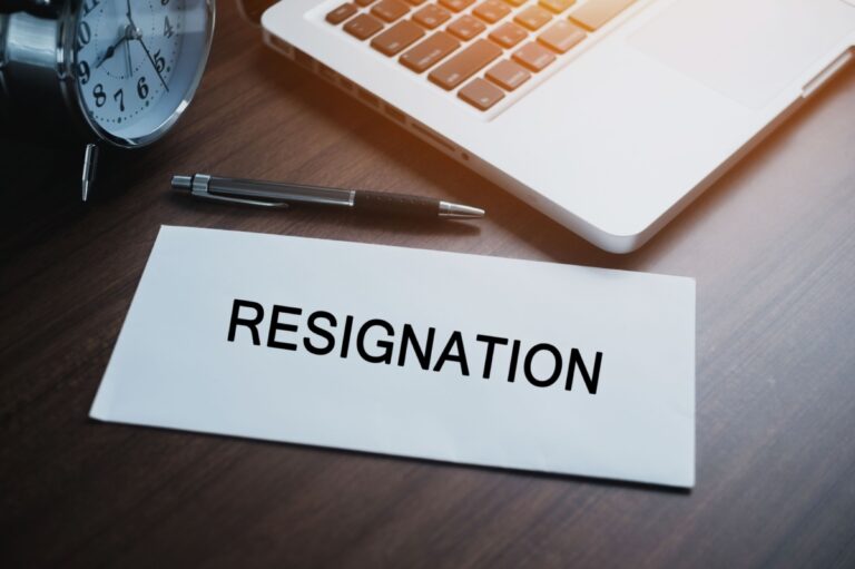 Resignation Letter Format