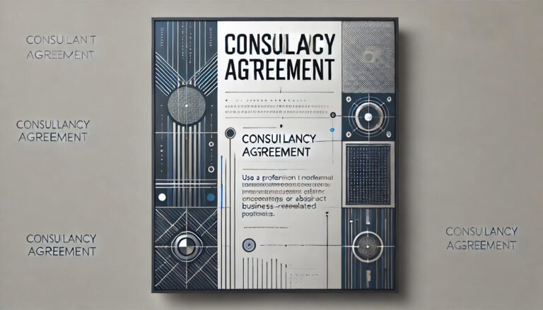 Consultancy Agreement